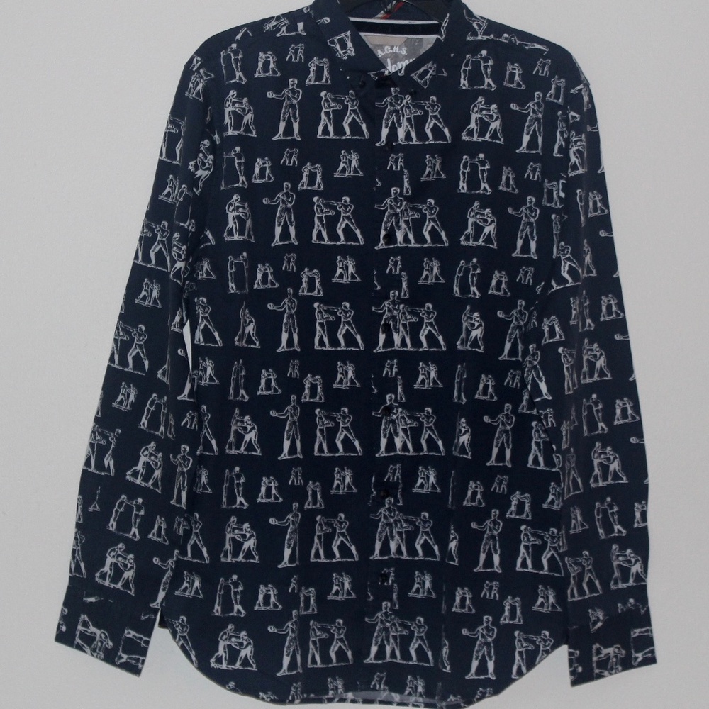 Jachs Boxing Men's Shirt - Size Large